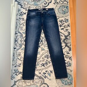 Mavi Women’s Straight Leg Denim Blue Jeans Emma Slim Boyfriend Tag Size 29